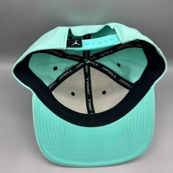 Air Jordan Hat Men Blue Embroidered Jumpman Snap Back Cap